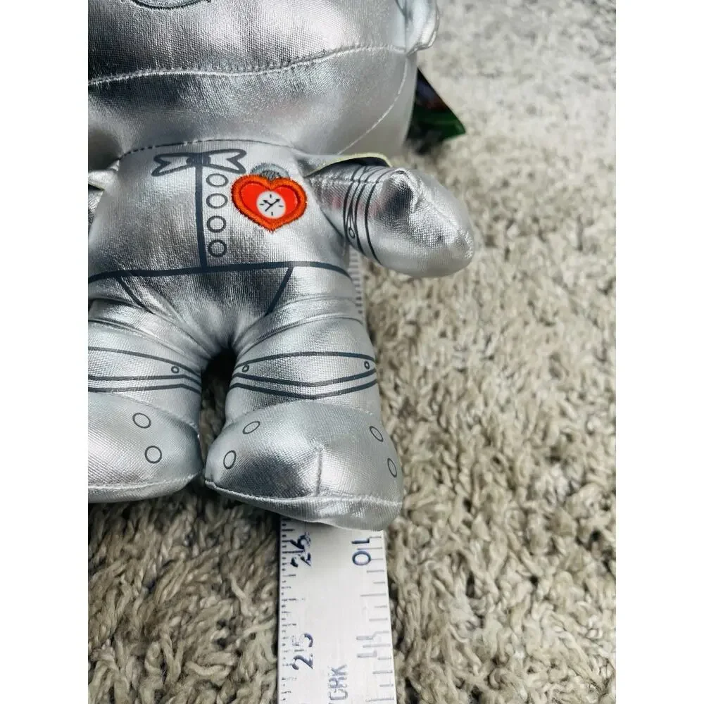 Wizard Of Oz Tin Man 8 Inch Plush Toy Silver 2025 Warner Bros New Tags